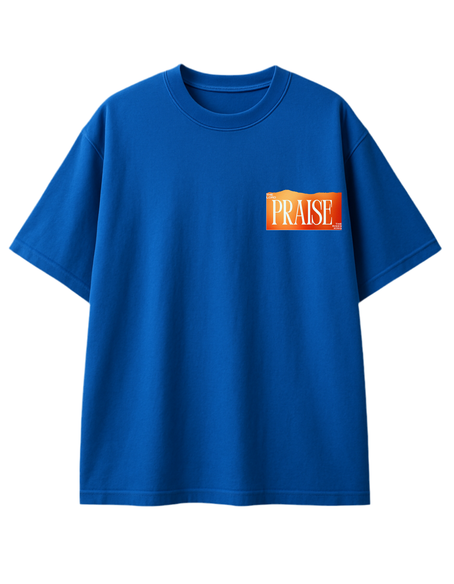 Praise Holy Spirit Oversized T-Shirt - Brown