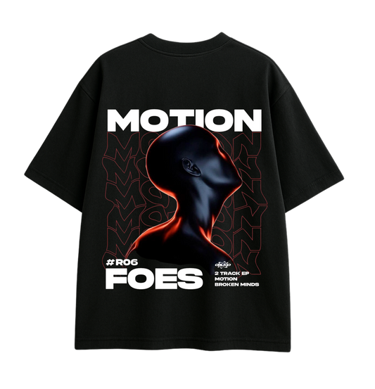 Motion FOES Oversized T-Shirt - Black