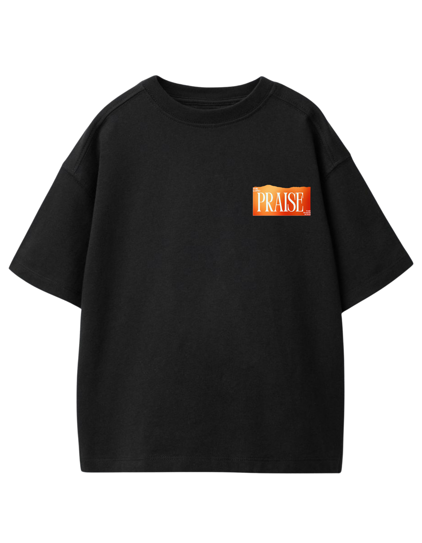 Praise Holy Spirit Oversized T-Shirt - Brown