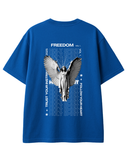 Praise Holy Spirit Oversized T-Shirt - Brown